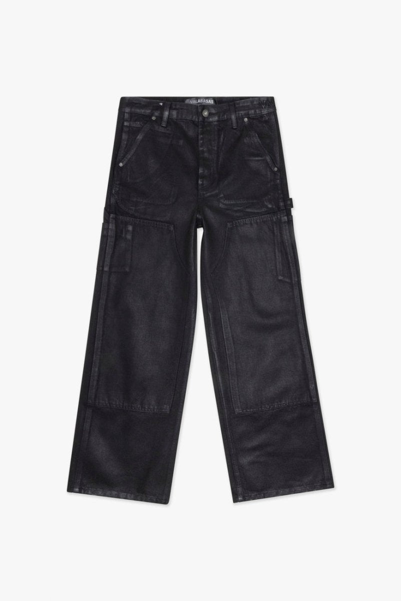 Mr. Straight Black Wash Waxed