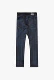 Mr.Flex Skinny Jean Black/Blue waxed