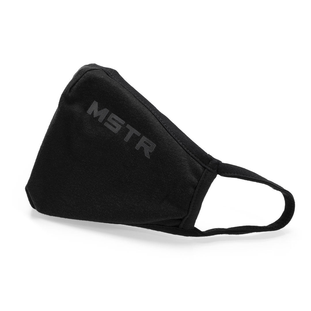 MSK-4 3D FACE MASK BLACK 2 Pack