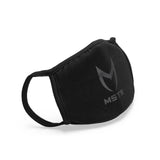 MSK-7 FLAT FACE MASK BLACK 3M