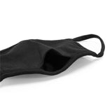MSK-7 FLAT FACE MASK BLACK 3M