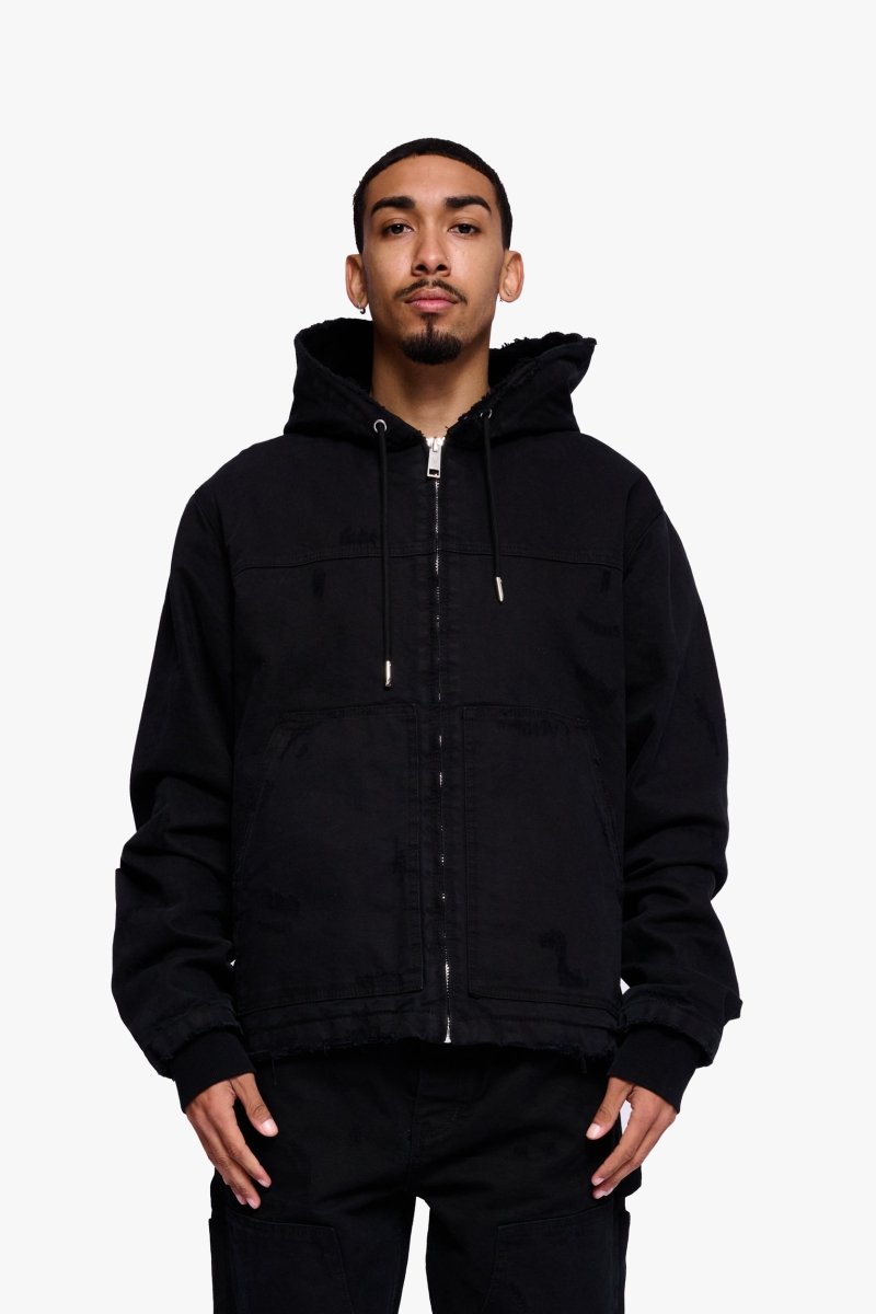 Nest Jacket Black Washed