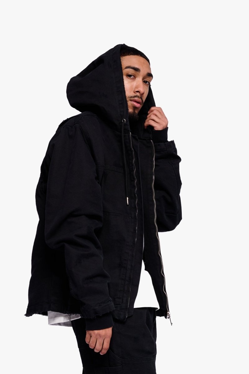 Nest Jacket Black Washed