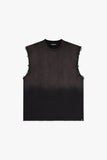 Night Cut Off Tee Black