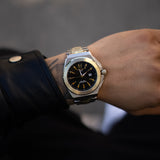 NO118SS - NOBLE CHAMPAGNE GOLD / SILVER STEEL TWO-TONE WATCH