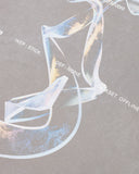 Nova Monogram Exclusive T-shirt Vintage Light Gray