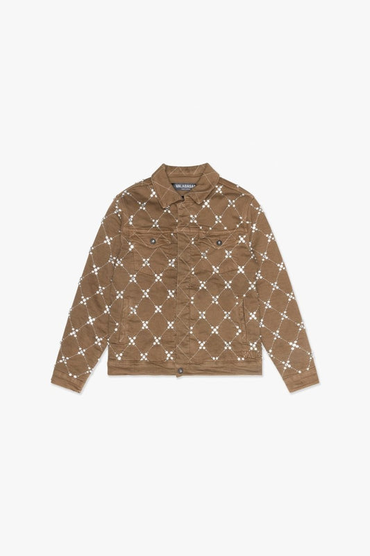 Optimus Denim Jacket Brown