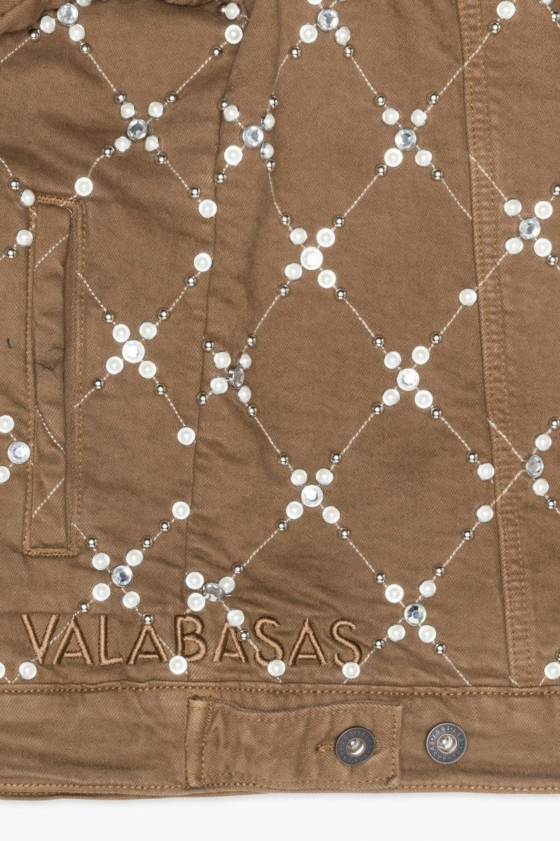 Optimus Denim Jacket Brown