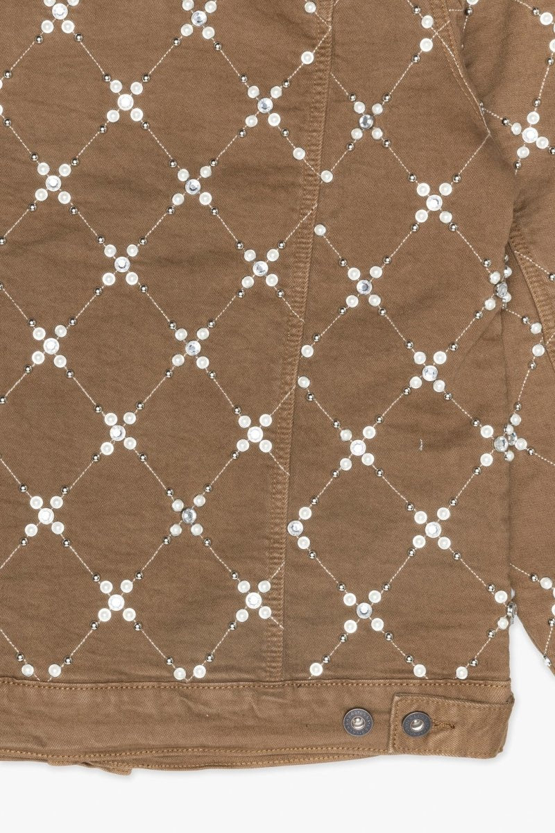 Optimus Denim Jacket Brown