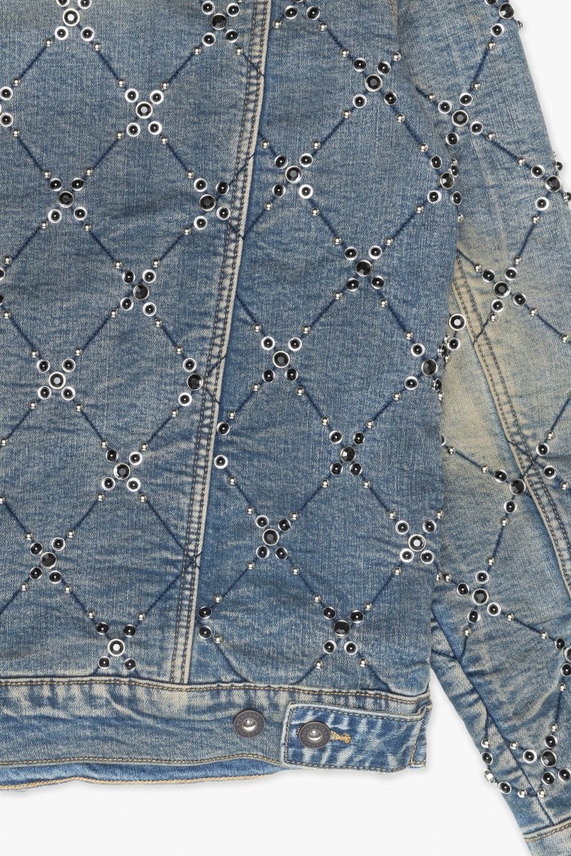 Optimus Denim Jacket Dark Vintage Blue