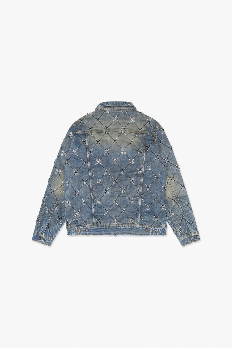 Optimus Denim Jacket Dark Vintage Blue