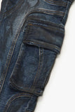 Patchfade Dark Blue Skinny