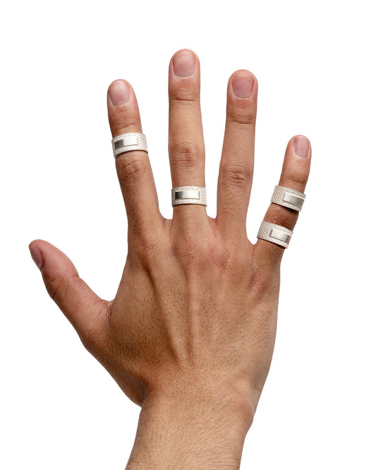 THE BEND RING - LITTLE // SILVER