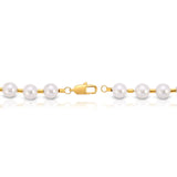 Full Gold Pearl Chain