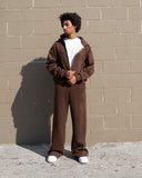 EPTM Perfect Baggy Fleece Pants - Brown