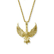 Phoenix Necklace Pendant & Rope Chain