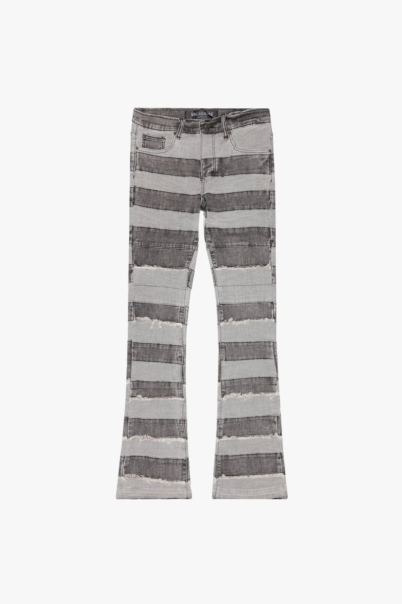 Phoenix Stacked Flare Light Grey