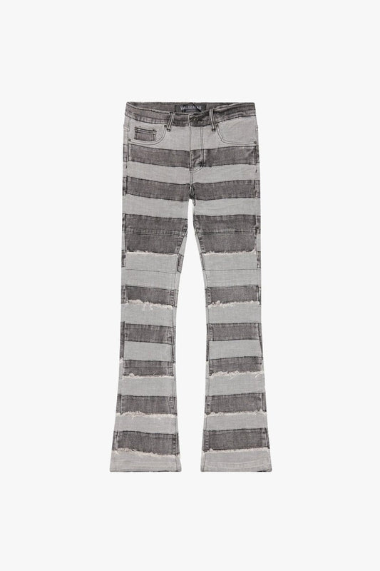 Phoenix Stacked Flare Light Grey