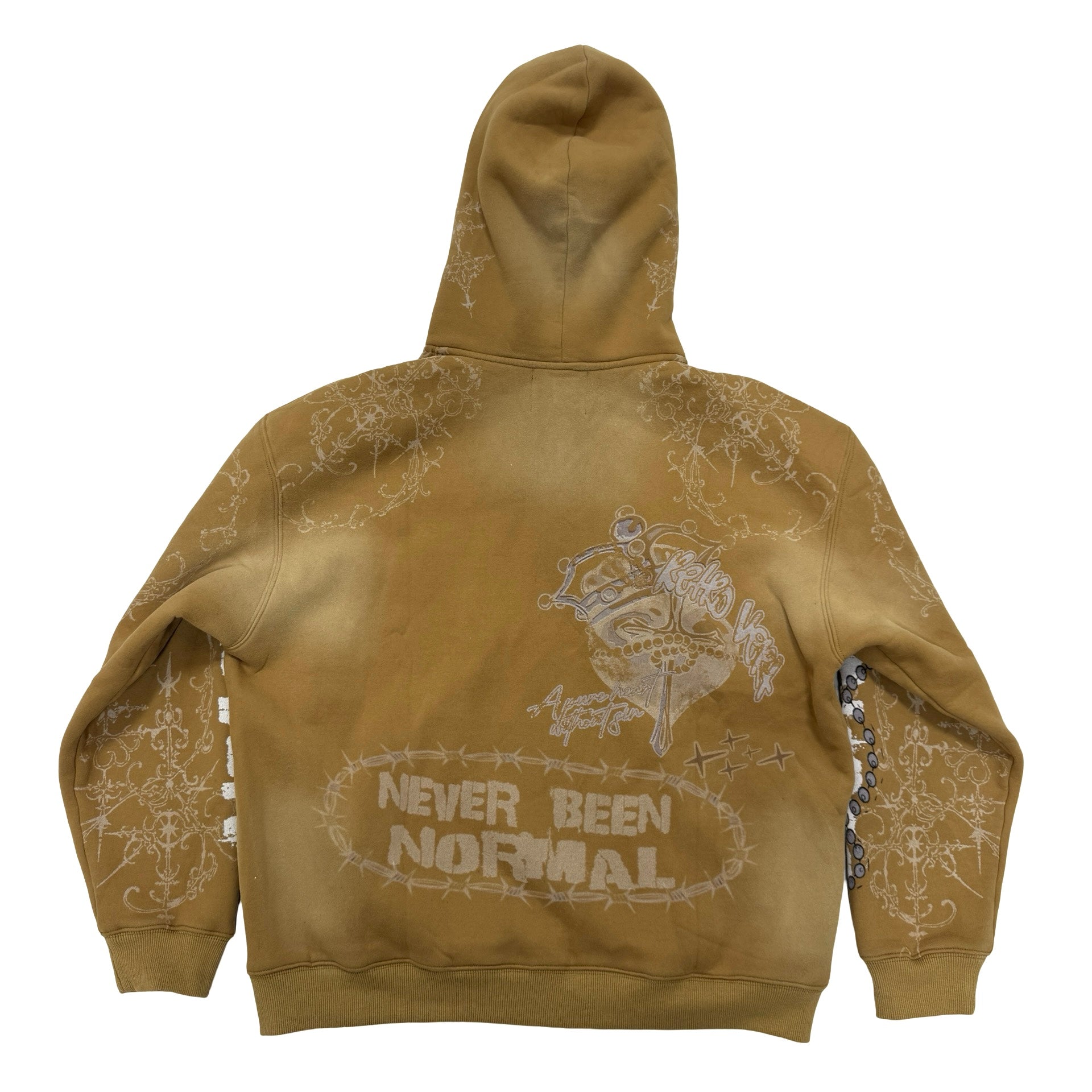 DESTROYER MATCHING ZIP-UP SAND