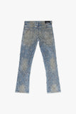 Pop Stacked Jean Dark Vintage Blue
