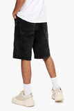 Press Shorts Black Washed