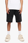 Press Shorts Black Washed