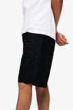 Press Shorts Black Waxed