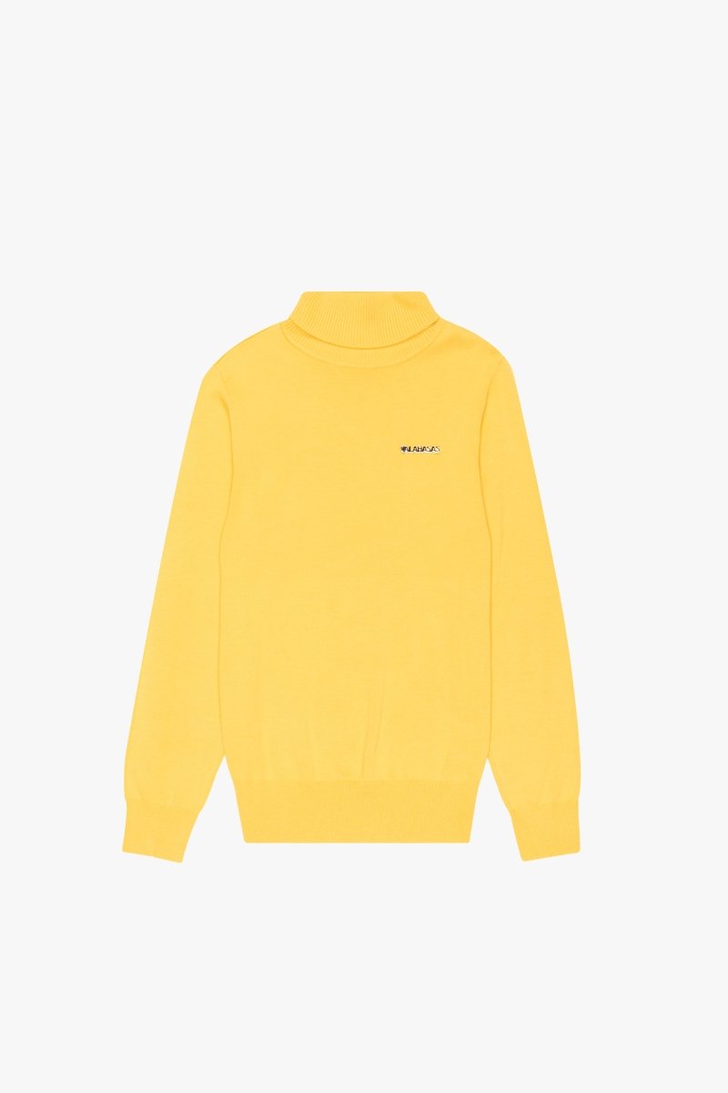 "PRESTANZA" TURTLE NECK AUTUMN LEAF YELLOW