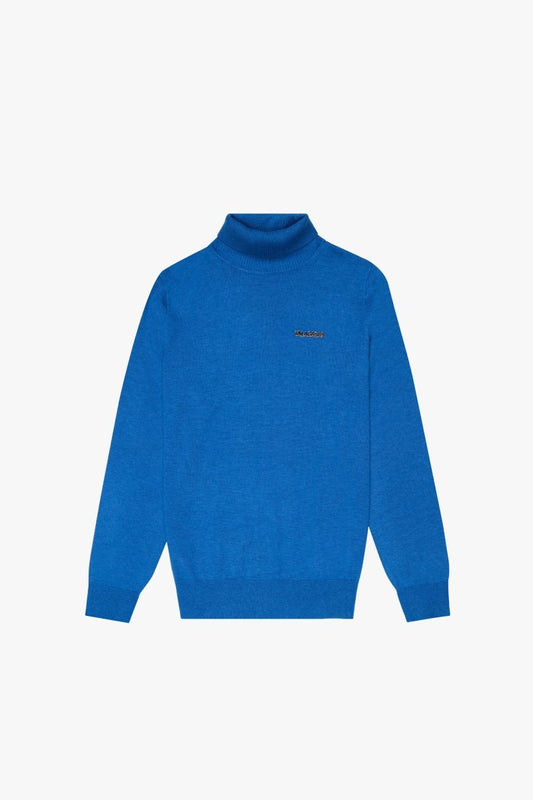 "PRESTANZA" TURTLE NECK BLUE