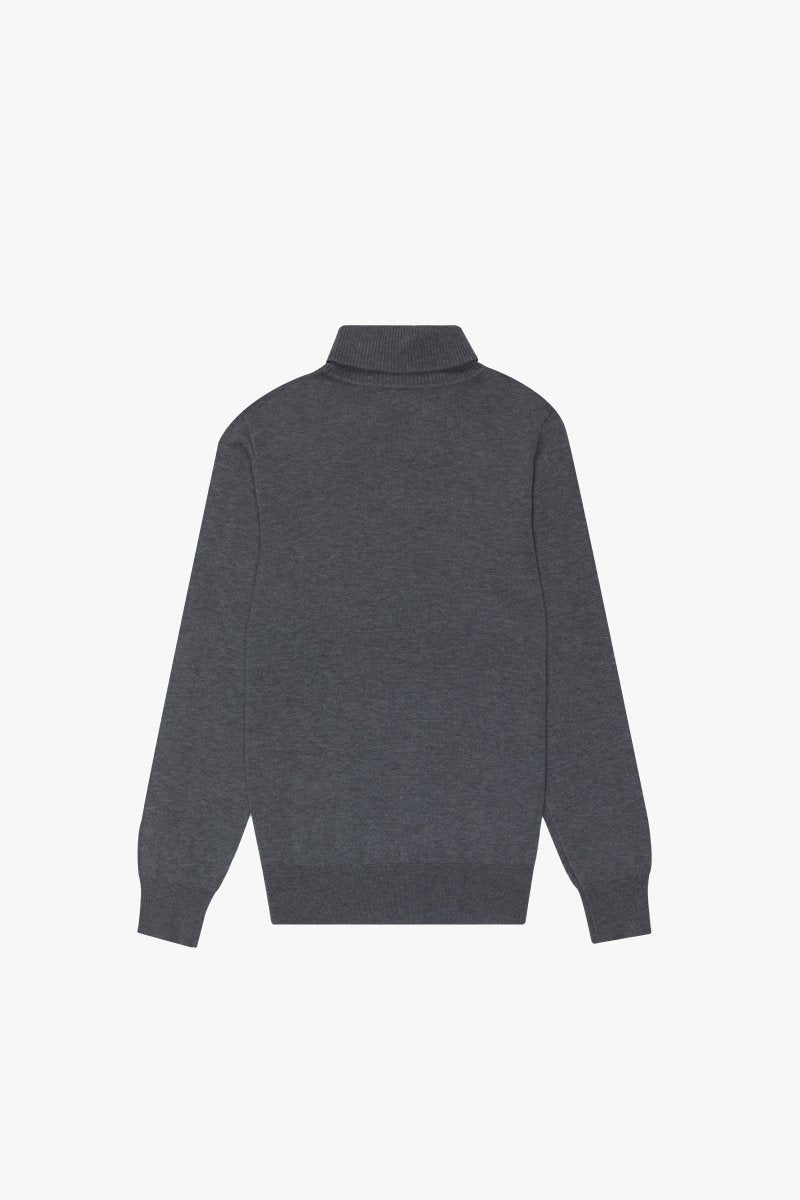 "PRESTANZA" TURTLE NECK CARBON GREY