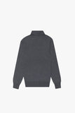 "PRESTANZA" TURTLE NECK CARBON GREY