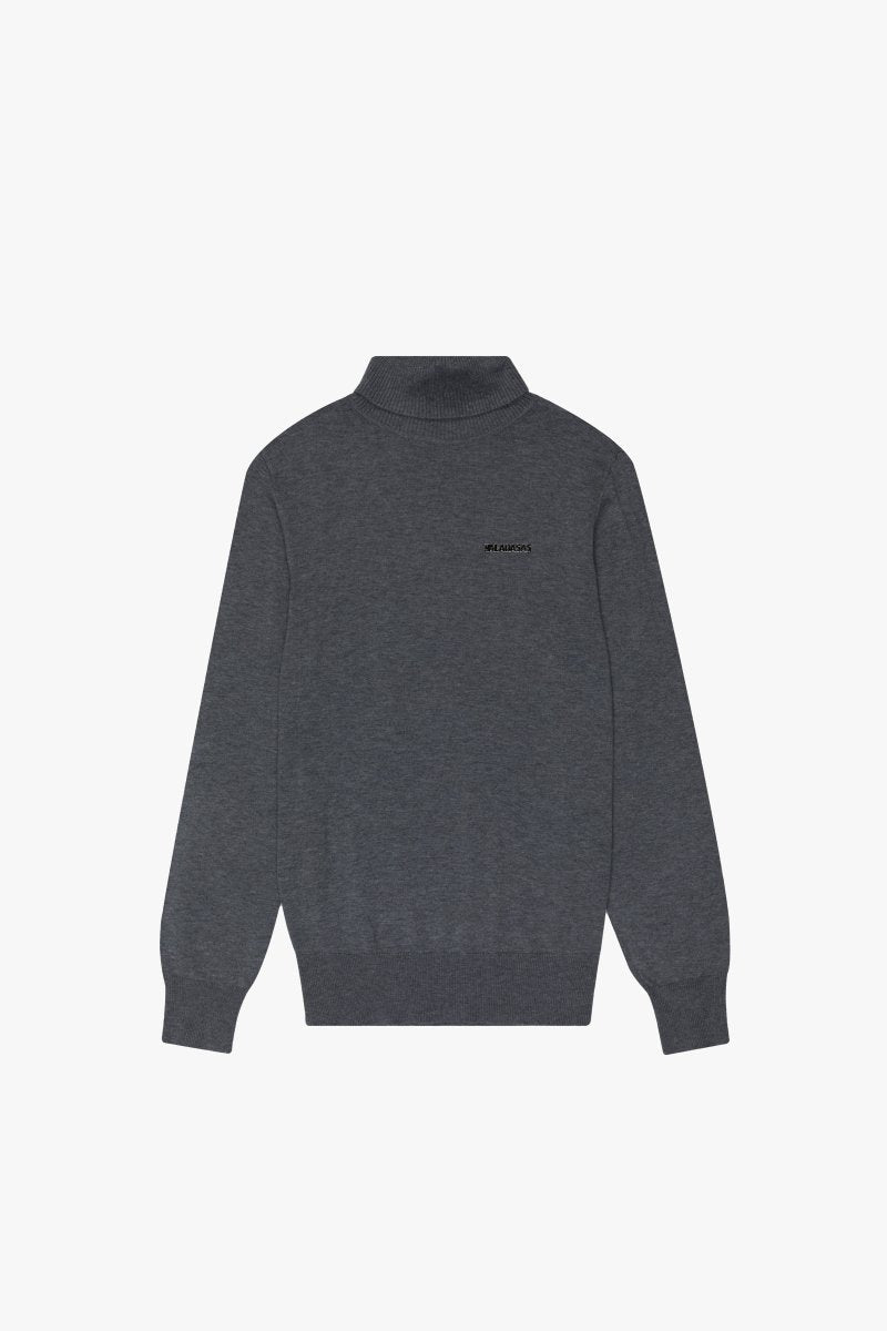 "PRESTANZA" TURTLE NECK CARBON GREY