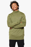 "PRESTANZA" TURTLE NECK GRASS GREEN