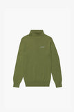 "PRESTANZA" TURTLE NECK GRASS GREEN