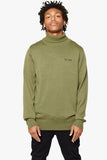 "PRESTANZA" TURTLE NECK GRASS GREEN