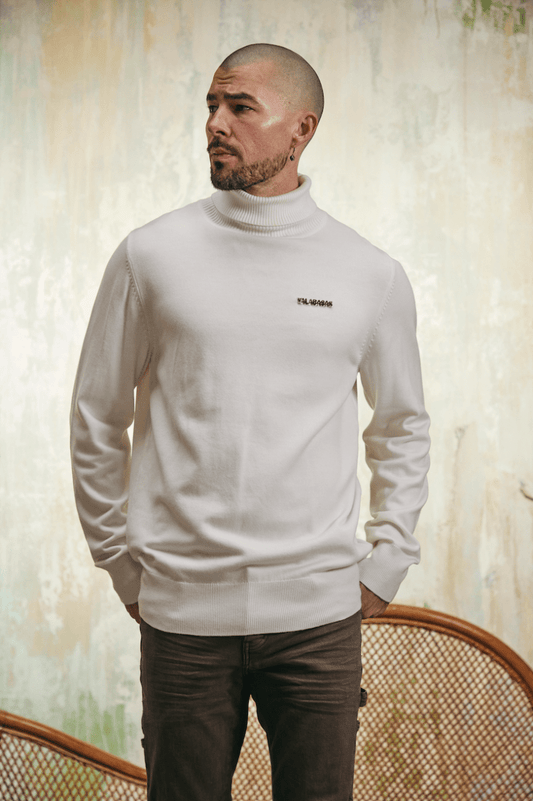 "PRESTANZA" TURTLE NECK GREY