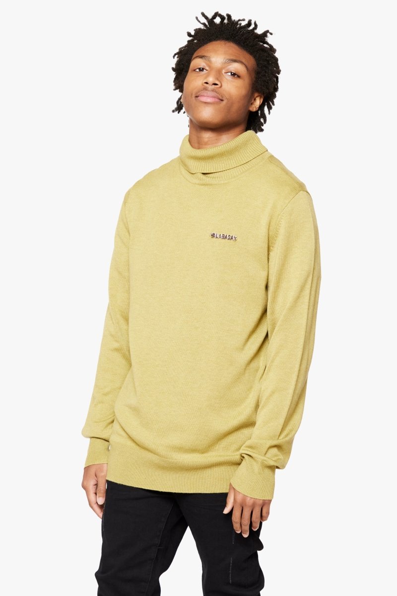 "PRESTANZA" TURTLE NECK OLIVE