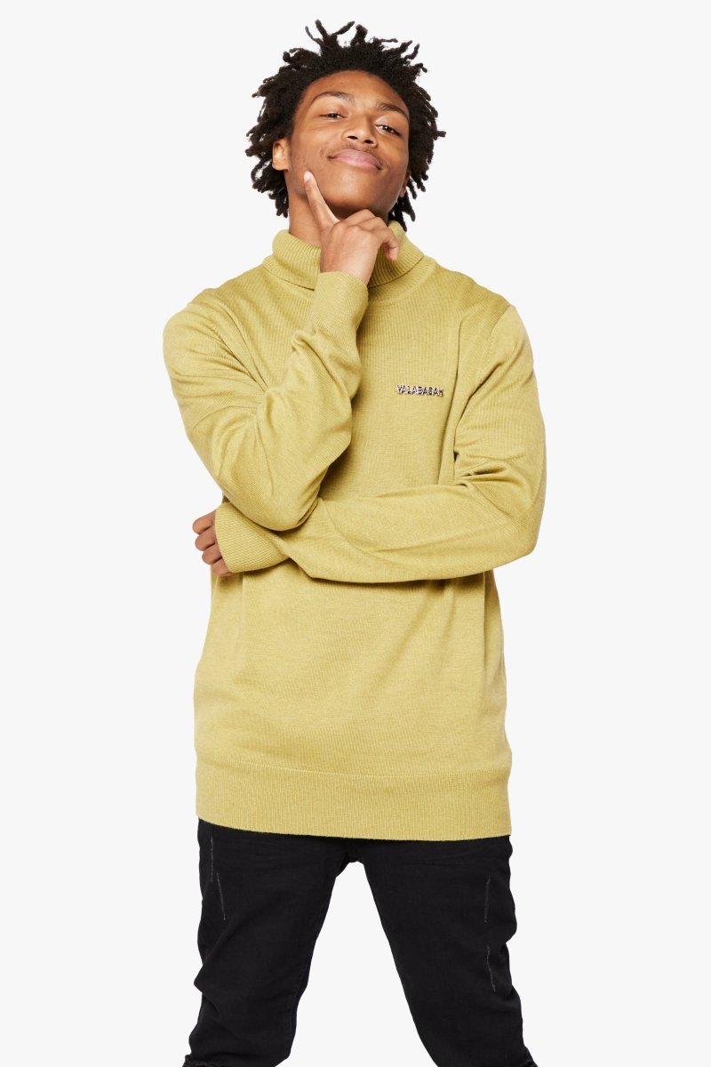 "PRESTANZA" TURTLE NECK OLIVE