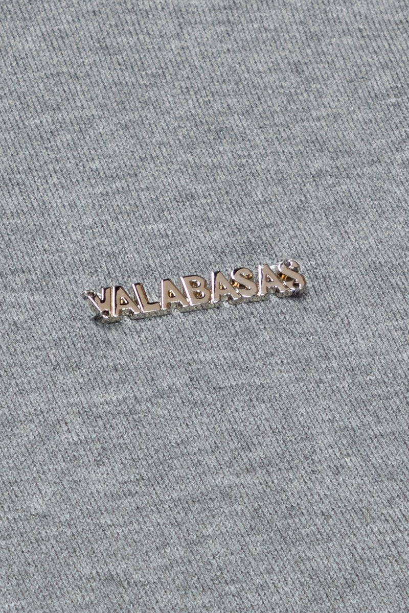 "PRESTANZA" TURTLE NECK SILVER GREY