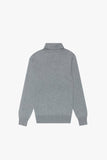 "PRESTANZA" TURTLE NECK SILVER GREY