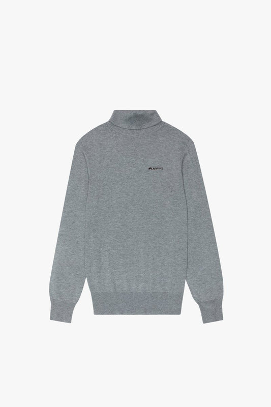 "PRESTANZA" TURTLE NECK SILVER GREY