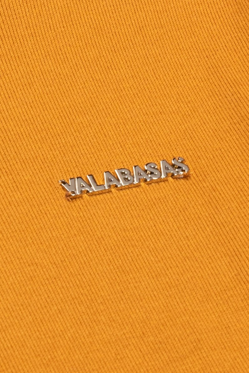 "PRESTANZA" TURTLE NECK TEE FRESH ORANGE