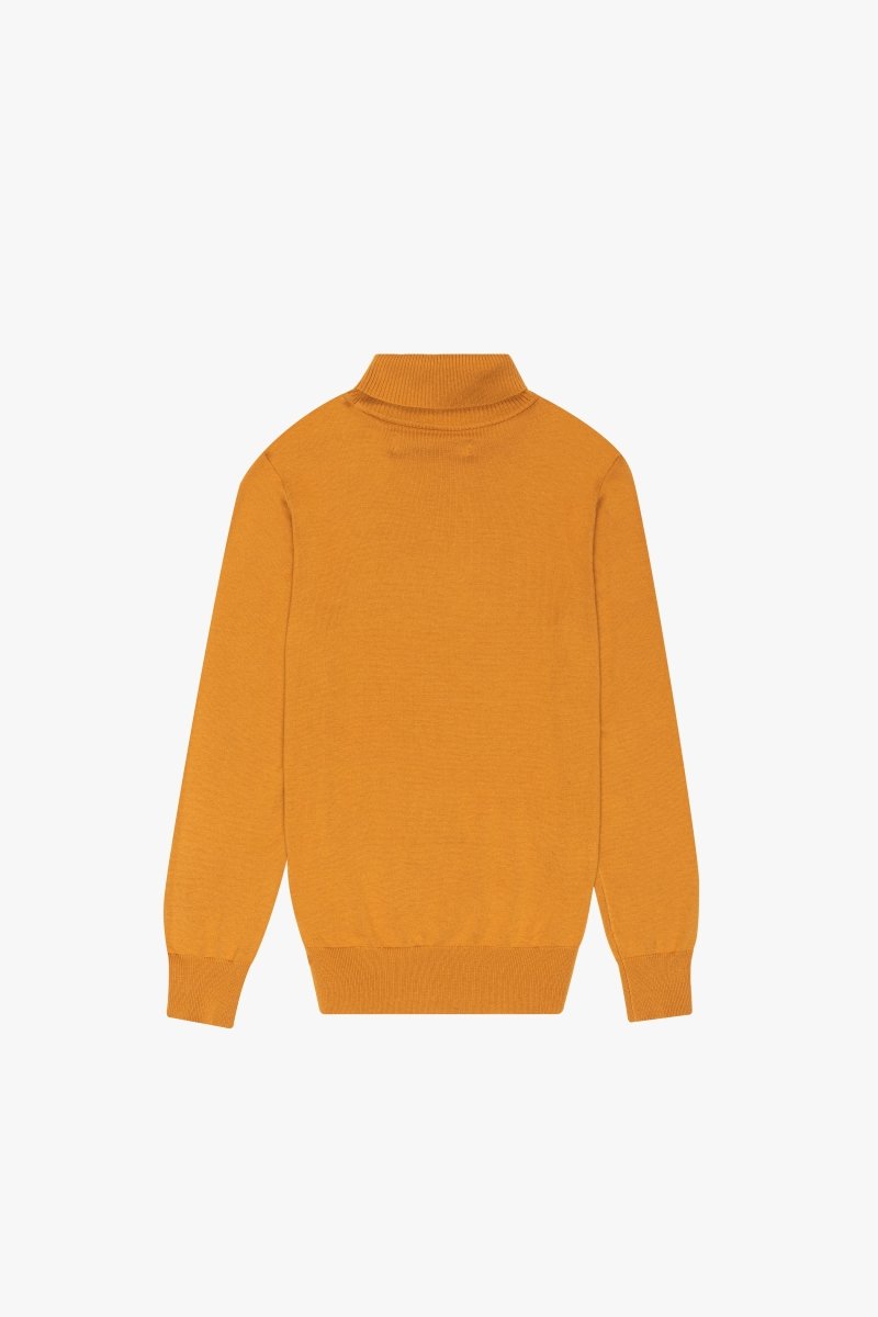 "PRESTANZA" TURTLE NECK TEE FRESH ORANGE