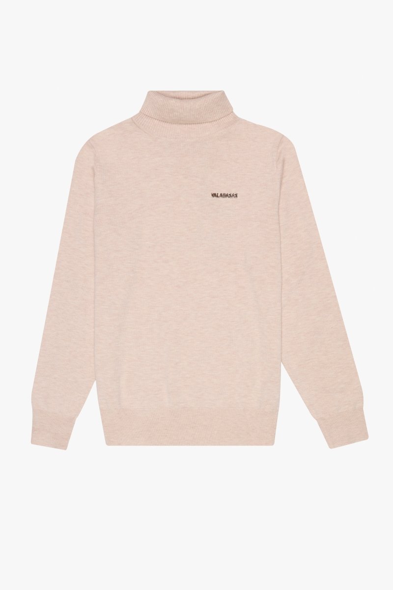 "PRESTANZA"TURTLE NECK APRICOT