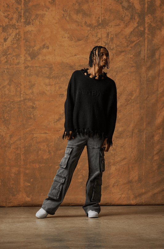 "PROPERTY" SWEATER BLACK