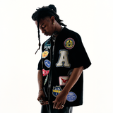 Patchwork Shirt (Black)