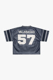Raid Cropped Jersey Navy