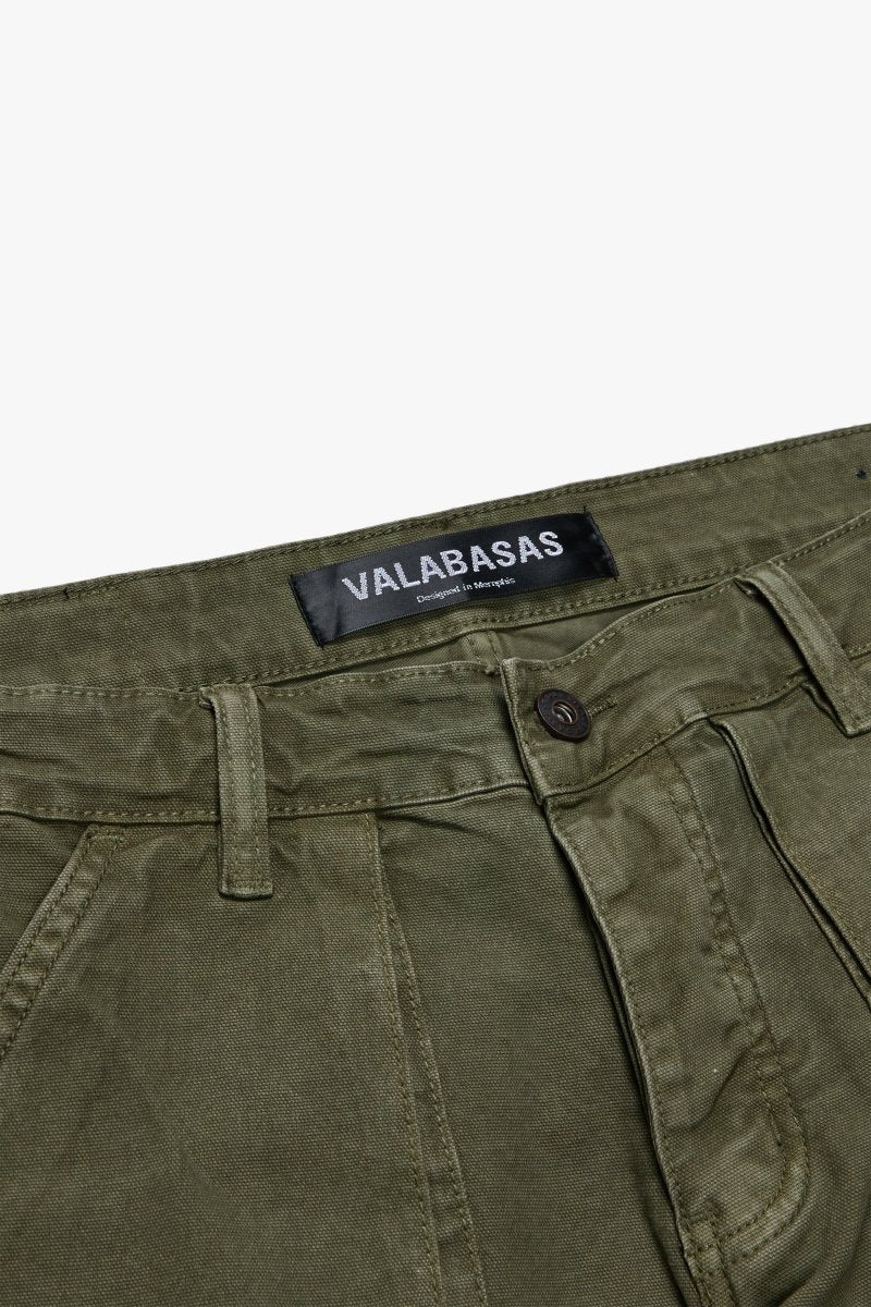 "RAM"  BAGGY DENIM JEAN SAGE GREEN