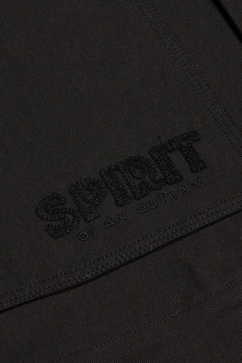 "RANCHER" JACKET BLACK WASH