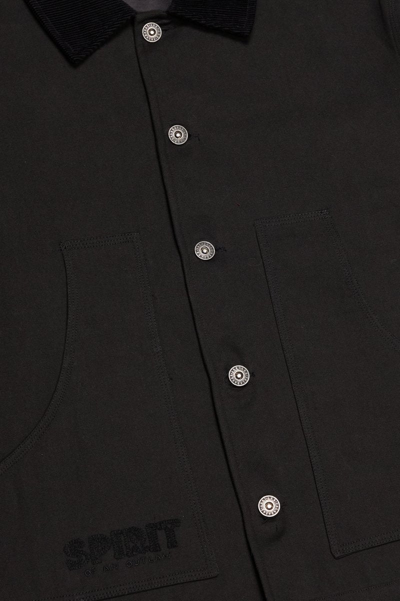 "RANCHER" JACKET BLACK WASH